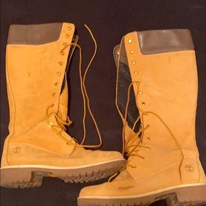 Tall Wheat women’s Timberland boot